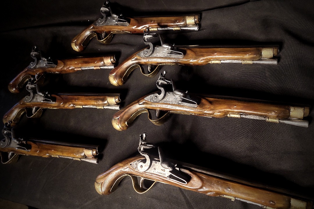 Weapons & Armour · Flintlock and other firearms